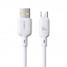 Baseus Silky Fast Charging Cable USB-A to USB-C 100W - Branco