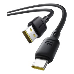 Baseus Silky Fast Charging Cable USB-A to USB-C 100W - Preto