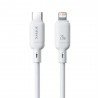 Baseus Silky Fast Charging Cable USB-C to Lightning 20W - Branco