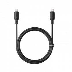 Baseus Silky Fast Charging Cable USB-C to Lightning 20W - Preto