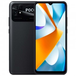 Xiaomi Poco C40 - Preto -  Frente e traseira
