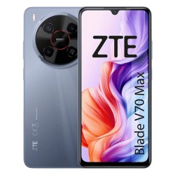 ZTE Blade V70 Max - Galactic Gray - Frente e traseira