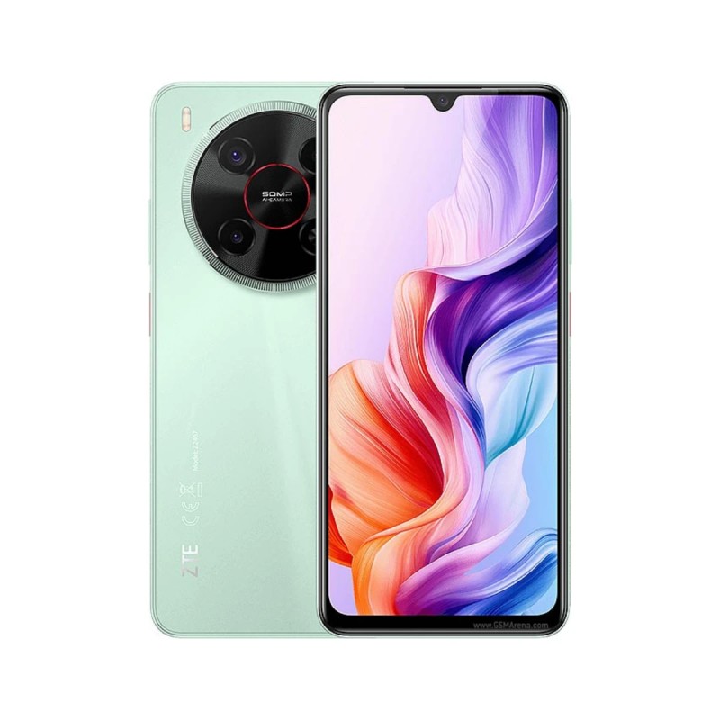 ZTE Blade V70 Max - Lake Green - Frente e traseira