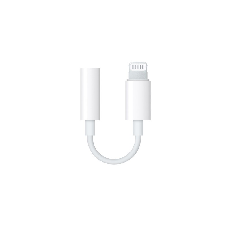 Adaptador Lightning para auscultadores de 3,5 mm